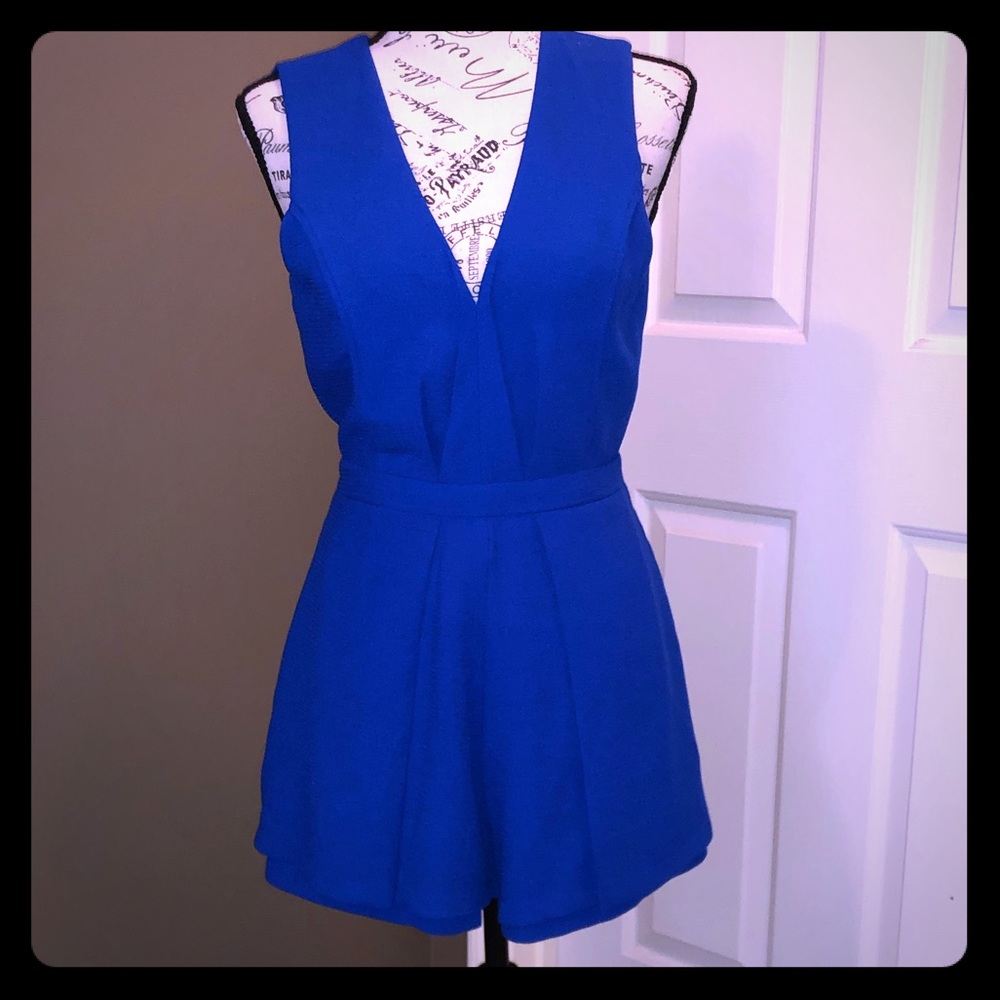 Royal Blue brand new Bebe Romper